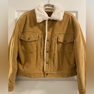 Levi’s Sherpa Lined Corduroy Jacket